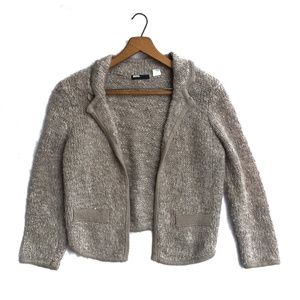 {BDG.} Urban Outfitters Wool Blend Chunky Knit Blazer Sweater